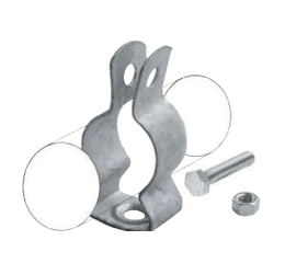 Braçadeira "D" com parafuso